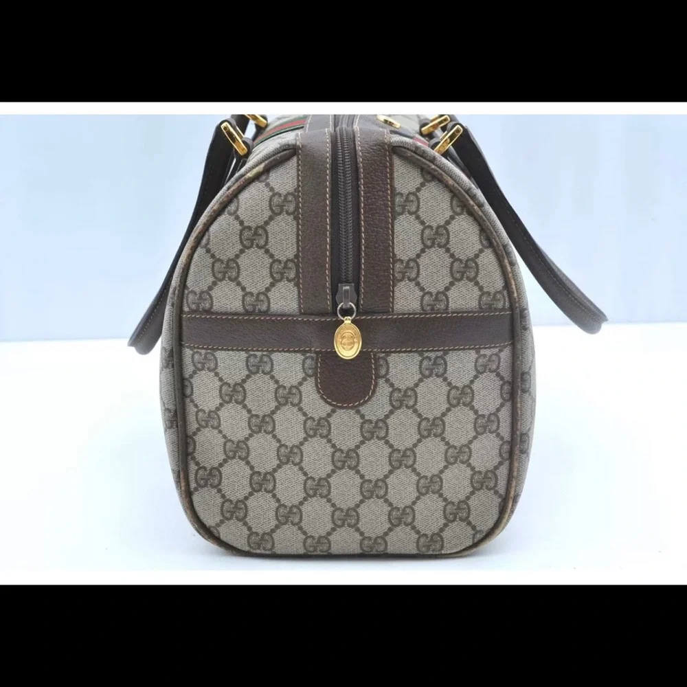 Gucci Cherry Line Web Boston Bag size 30 ( no sling ) - Picture 10 of 16